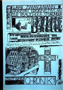 Elmar Zimmermann: Chronik Realschule Stühlingen 1